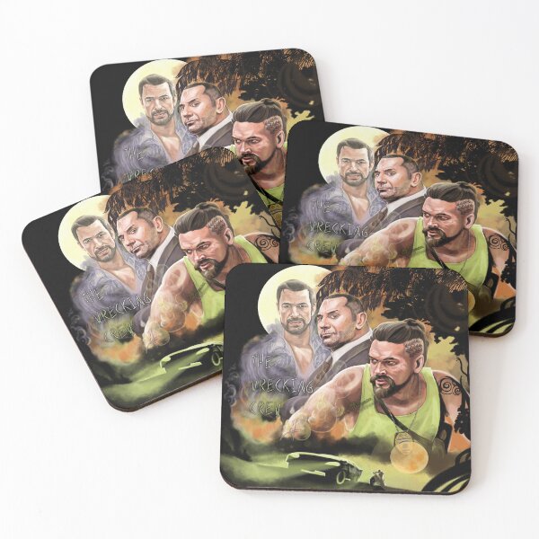 Item preview, Jason Momoa Dave Bautista Claes Bang Painting 2 designed and sold by AK-Hevonen.