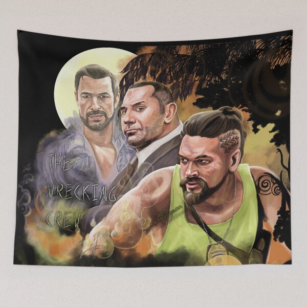 Item preview, Jason Momoa Dave Bautista Claes Bang Painting 2 designed and sold by AK-Hevonen.