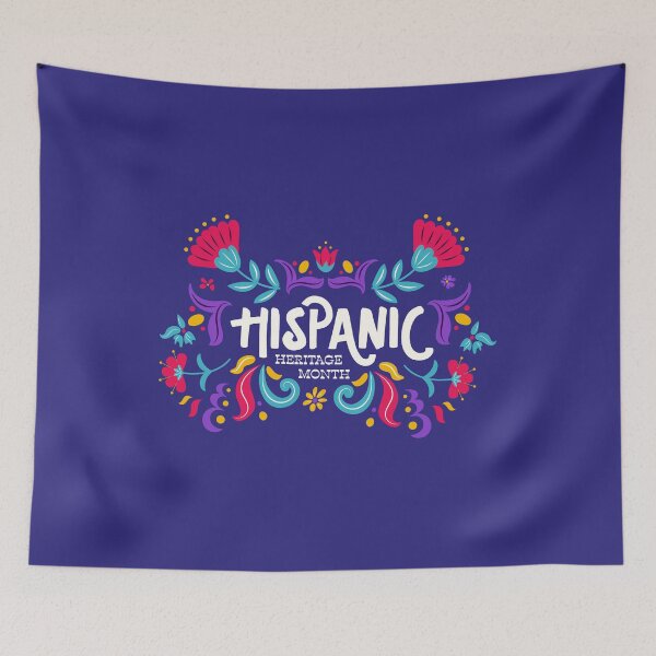 Item preview, Floral Happy Hispanic Heritage Month designed and sold by Wild-Co.