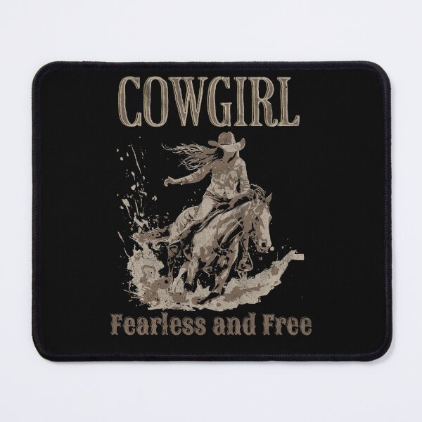 Item preview, Cowgirl Fearless and Free designed and sold by AJDesignCo.