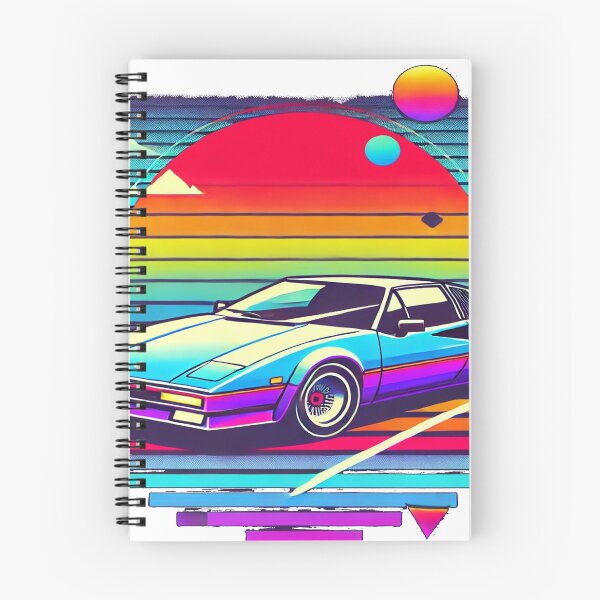 Item preview, Retro 80s Sports Car Design designed and sold by Genady.