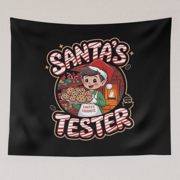 Item preview, Santas tester - Cookie tester – Eating Christmas - Christmas Moment – Winter fest – Santas toast designed and sold by JansenGS.