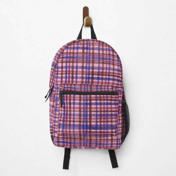 Item preview, Bold Blue and Pink Plaid Pattern - Classic Tartan Design designed and sold by Jemma Jamie Skidmore.