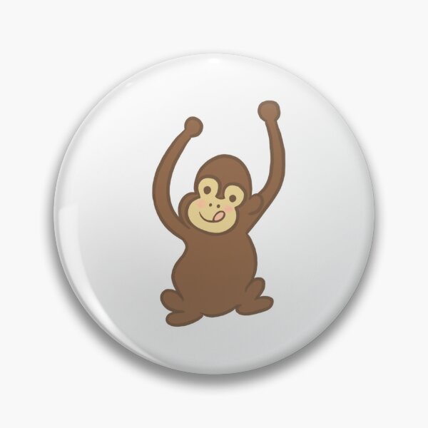 Item preview, ooo ooo ahh ahh monkey designed and sold by Zoë Witherspoon.