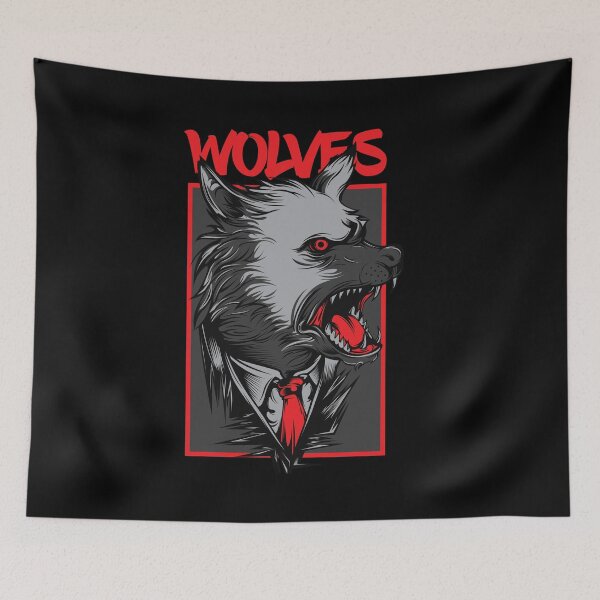 Item preview, "Alpha Wolf: Fierce and Fearless Art designed and sold by Jessica  art.