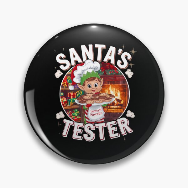 Item preview, Santas tester - Cookie tester – Eating Christmas - Christmas Moment – Winter fest – Santas toast designed and sold by JansenGS.