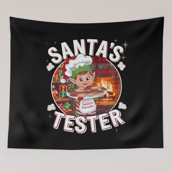 Item preview, Santas tester - Cookie tester – Eating Christmas - Christmas Moment – Winter fest – Santas toast designed and sold by JansenGS.