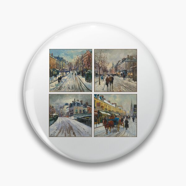 Item preview, a Winter Morning" (1897) variation designed and sold by Gentle40Winks.