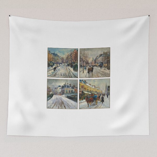 Item preview, a Winter Morning" (1897) variation designed and sold by Gentle40Winks.