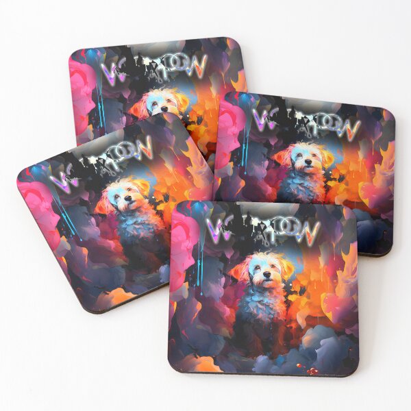 Item preview, Protector of colorful clouds designed and sold by Woof-WoofSK.