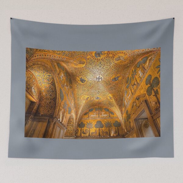 Item preview, Italy. Sicily. Palermo. Norman Palace. King Roger's Hall. Mosaics. designed and sold by vadim19.