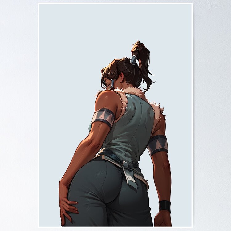 Korra Booty Sticker