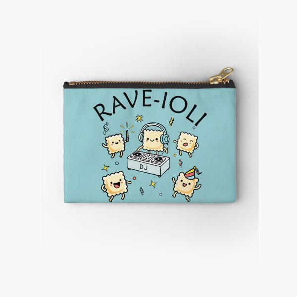 Item preview, Rave-ioli rave - Pasta Party (on light blue) designed and sold by Groenendijk.