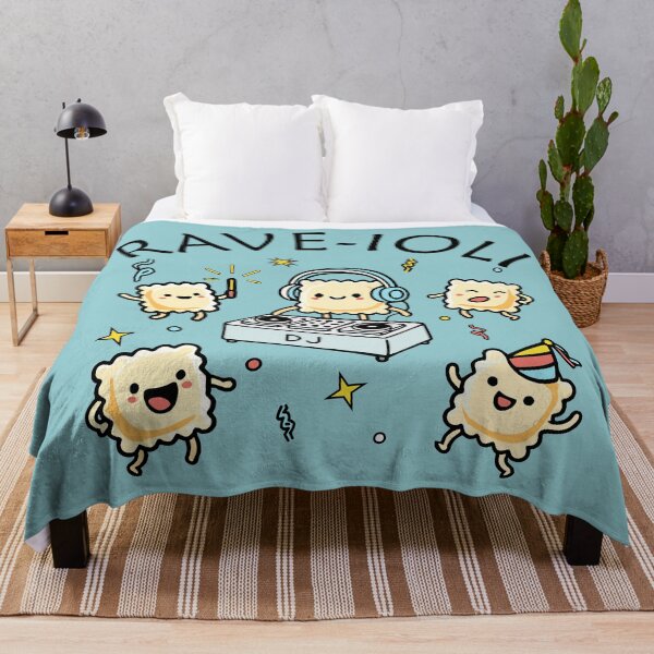 Item preview, Rave-ioli rave - Pasta Party (on light blue) designed and sold by Groenendijk.