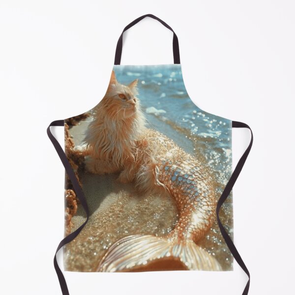 Item preview, Mermaid Kitty - Merkitty on the Shore designed and sold by WigOutlet.