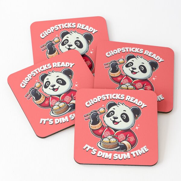 Item preview, Chopsticks Ready, It's Dim Sum Time designed and sold by celcino-studio.