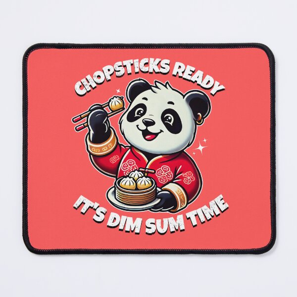 Item preview, Chopsticks Ready, It's Dim Sum Time designed and sold by celcino-studio.