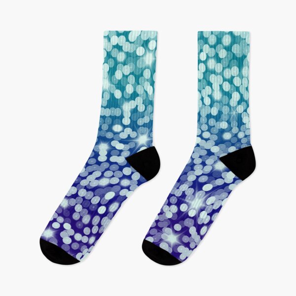 Item preview, Disco Blue Purple Ombre Confetti Pattern designed and sold by Deborah Camp.