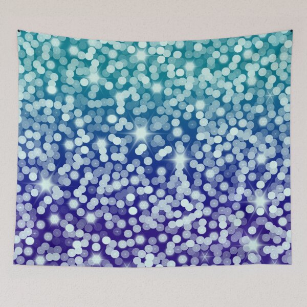 Item preview, Disco Blue Purple Ombre Confetti Pattern designed and sold by Deborah Camp.