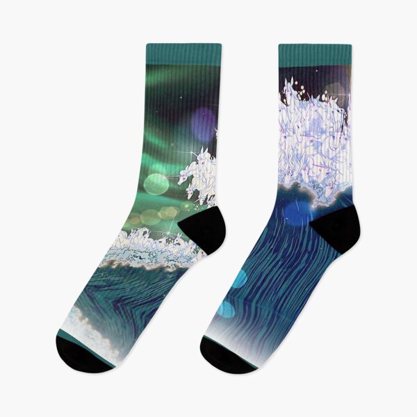 Item preview, Seafoam and Unicorns designed and sold by seventySIXart&photo .