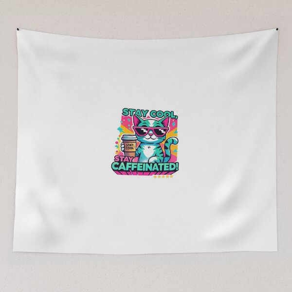Item preview, Stay Cool, Stay Caffeinated! designed and sold by Thanabordee.