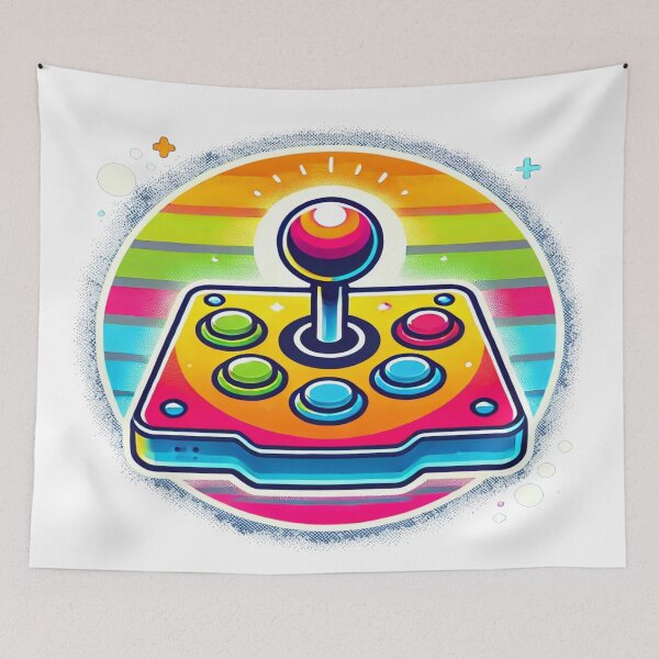 Item preview, Retro 80s Arcade Joystick Design designed and sold by Genady.