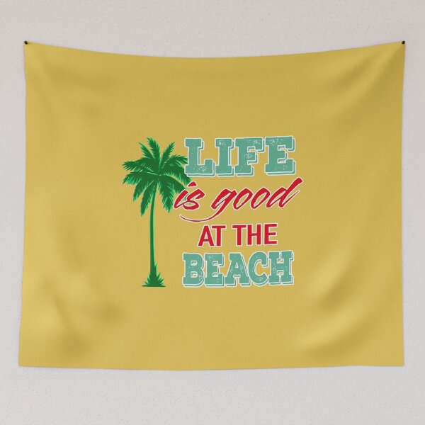 Item preview, Life is good at the beach designed and sold by navarraspain.