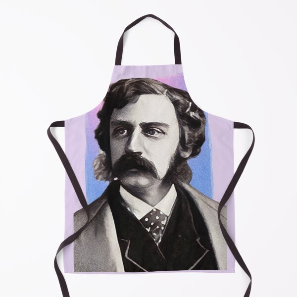 Item preview, American Writer Bret Harte - purple pink - illustration  designed and sold by Litstoy.