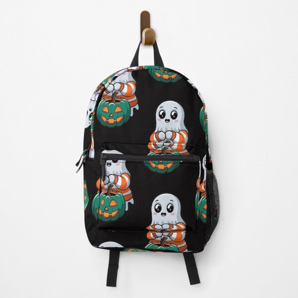 Item preview,   halloween ghost kawaii style hanging a pumpkin designed and sold by masteryStore.