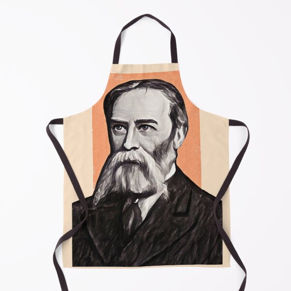 Item preview, American Poet James Russell Lowell - orange - illustration  designed and sold by Litstoy.