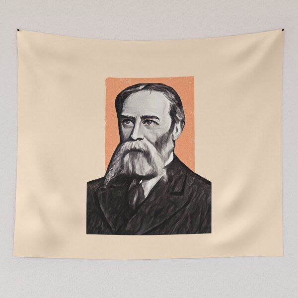 Item preview, American Poet James Russell Lowell - orange - illustration  designed and sold by Litstoy.