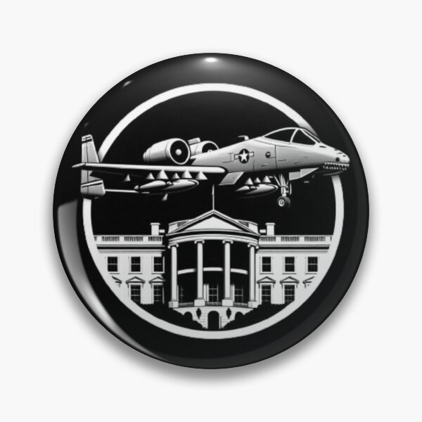 Item preview, A-10 flying over the White House  designed and sold by BeztProductz.