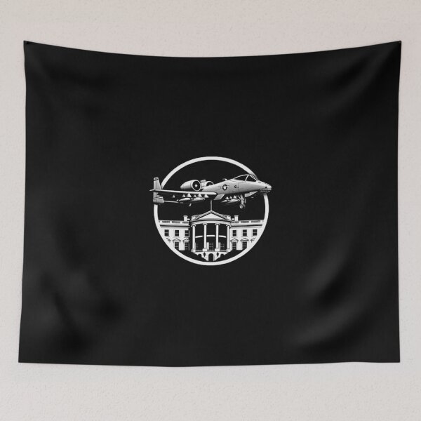 Item preview, A-10 flying over the White House  designed and sold by BeztProductz.