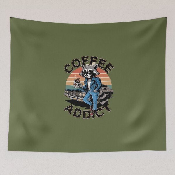 Item preview, Coffe addict designed and sold by Delgiur.