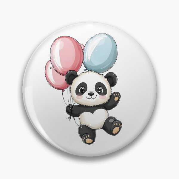 Artikelvorschau, Cartoon Baby Banda mit Luftballons | Lustige süße Geschenke für Tierliebhaber entworfen und verkauft von ViralBrowser.