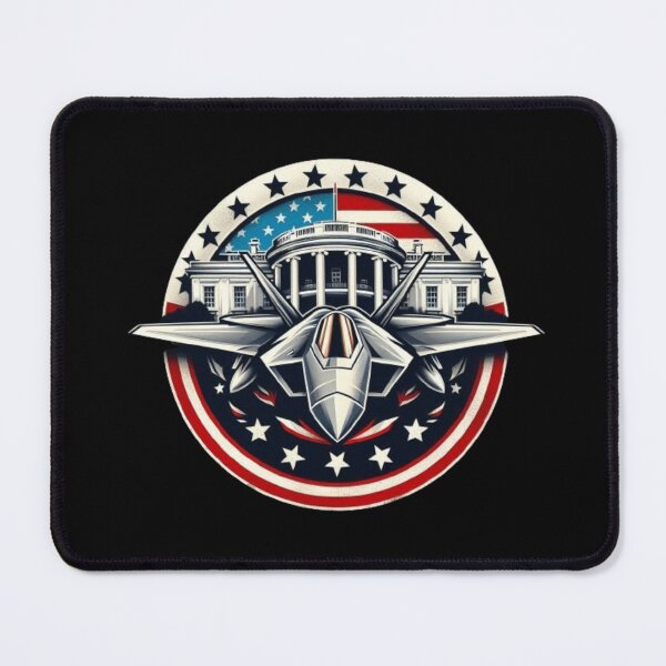 Item preview, Copy of F-22 raptor flying by the White House, colorful  designed and sold by BeztProductz.