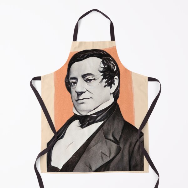 Item preview, American Writer Washington Irving - orange - illustration  designed and sold by Litstoy.