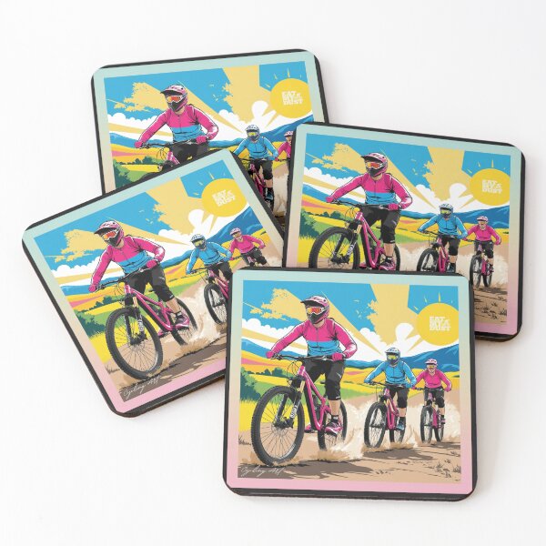 Item preview, Cycling Art - MTB, Downhill Squad - Eat My Dust designed and sold by EatMyDust-Bike.