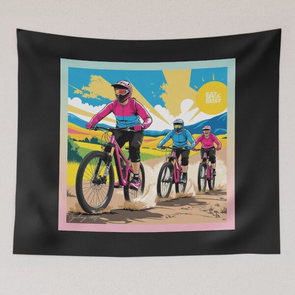 Item preview, Cycling Art - MTB, Downhill Squad - Eat My Dust designed and sold by EatMyDust-Bike.