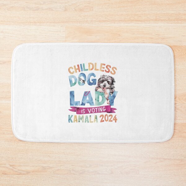 Item preview, Childless-Dog-Lady-Is-Voting-Kamala-2024 designed and sold by Only Legends.
