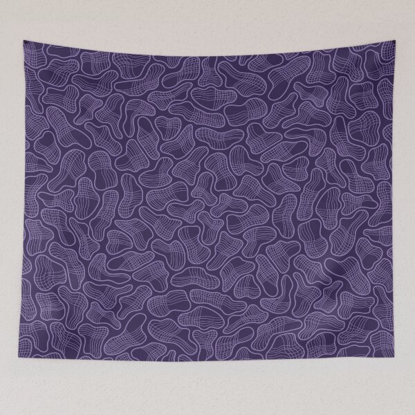 Item preview, Purple Line Pattern designed and sold by EmiMills.