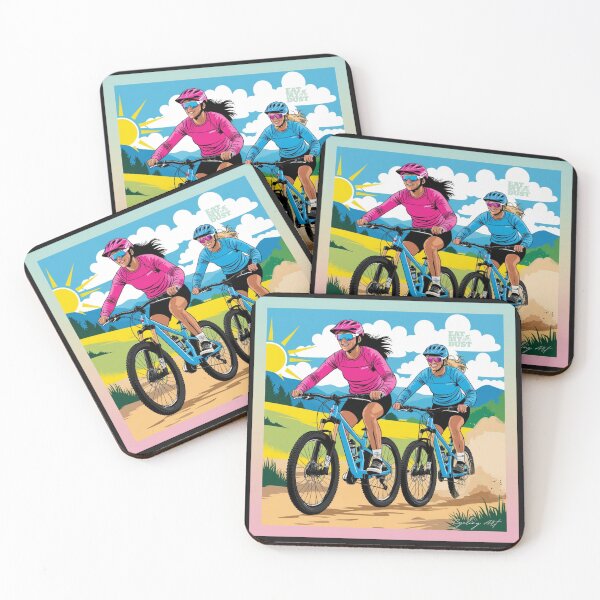 Item preview, Cycling Art - MTB, Let's Do This - Eat My Dust designed and sold by EatMyDust-Bike.