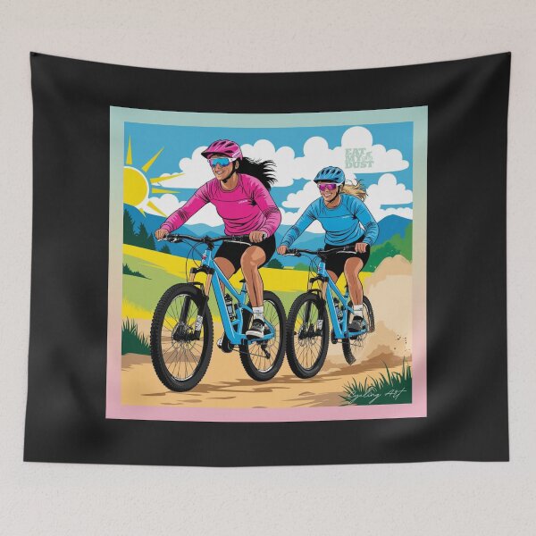 Item preview, Cycling Art - MTB, Let's Do This - Eat My Dust designed and sold by EatMyDust-Bike.
