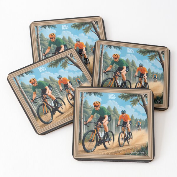 Item preview, Cycling Art - Gravel, Let's Do This - Eat My Dust designed and sold by EatMyDust-Bike.