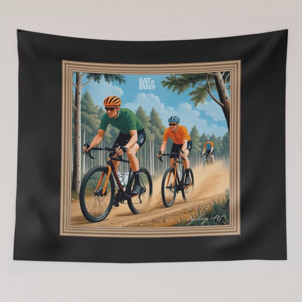 Item preview, Cycling Art - Gravel, Let's Do This - Eat My Dust designed and sold by EatMyDust-Bike.