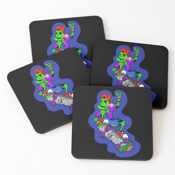 Item preview, Ghoulish Graveyard Skater designed and sold by robotghost.
