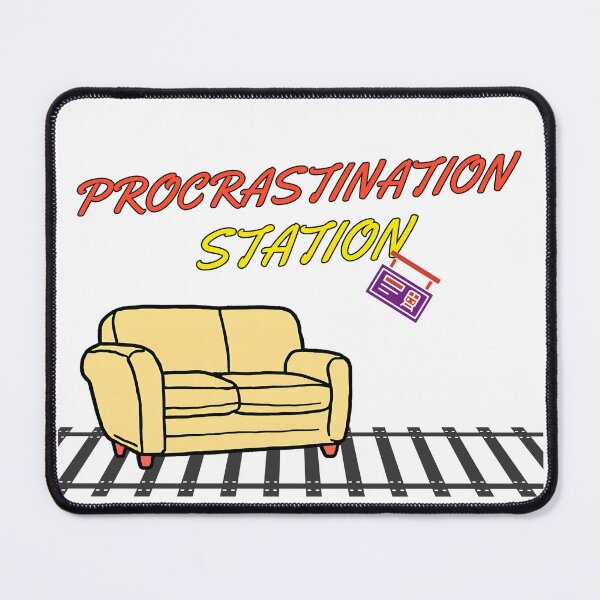 Item preview, PROCRASTINATION STATION designed and sold by cami gallo.