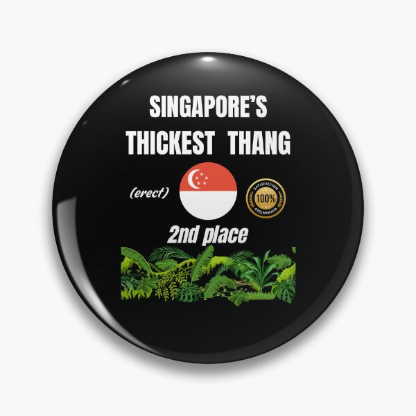 Item preview, Singapore's thickest thang (erect) designed and sold by ManuelMuse.