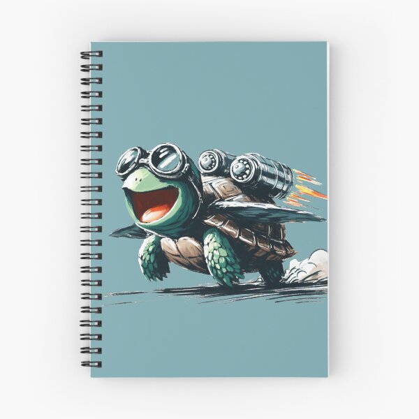 Item preview, Turbo Turtle with Jet Engines: Fast and Fun! designed and sold by Slick-Waffles.