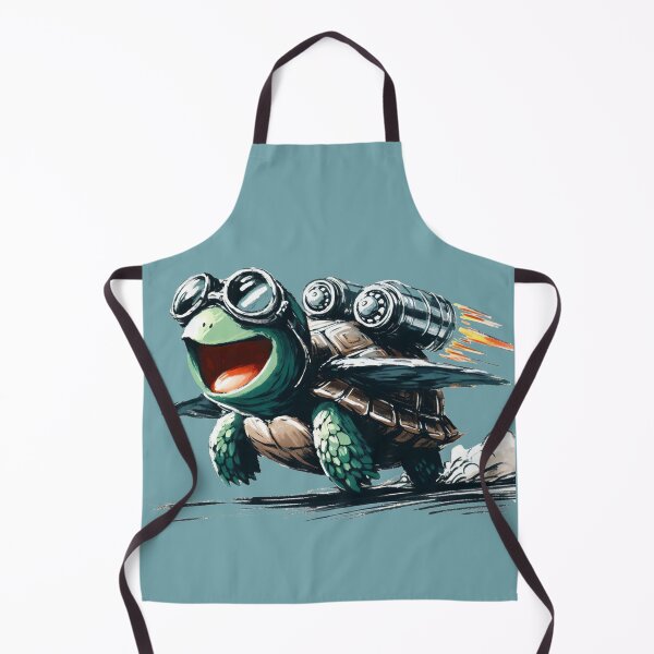 Item preview, Turbo Turtle with Jet Engines: Fast and Fun! designed and sold by Slick-Waffles.
